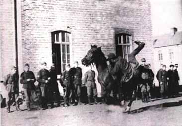 These Armenian cavalrymen were horsing around in 1944 Netherlands.
