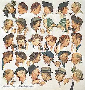 The worth of Armenian Oral History: Norman Rockwell's "The Gossips"
