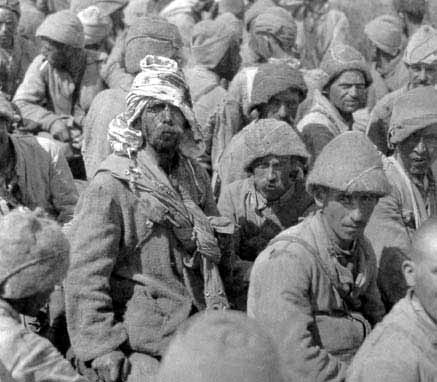 Turkish POWs, 1917