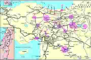 armenian genocide map