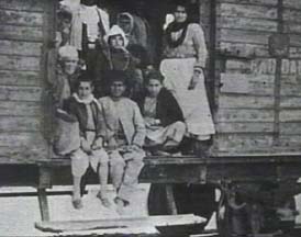 Armenians being relocated