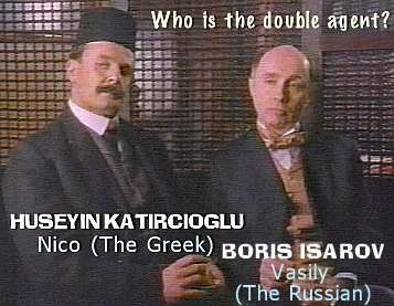 Boris Isarov is Vasily,and Huseyin Katircioglu is Nico in "Young Indiana Jones"