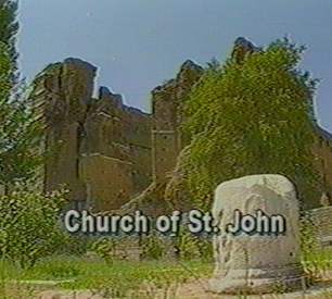 One of the seven churches Sam Weems visited: Church of St. John