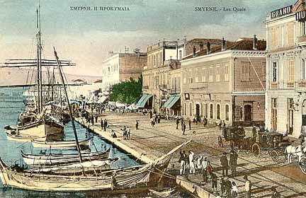 Izmir and its seaside quays